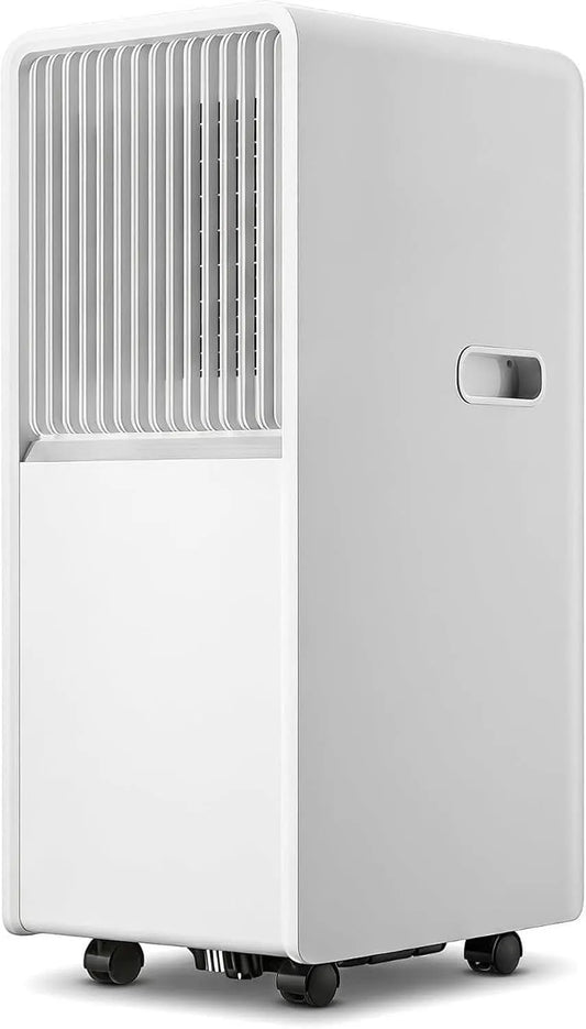 Mobiele airconditioner en Luchtontvochtiger, Mobiele Airco 14000 BTU, Slimme Airconditioner met Snelle Koeling, geluidsarm Slaapmodus