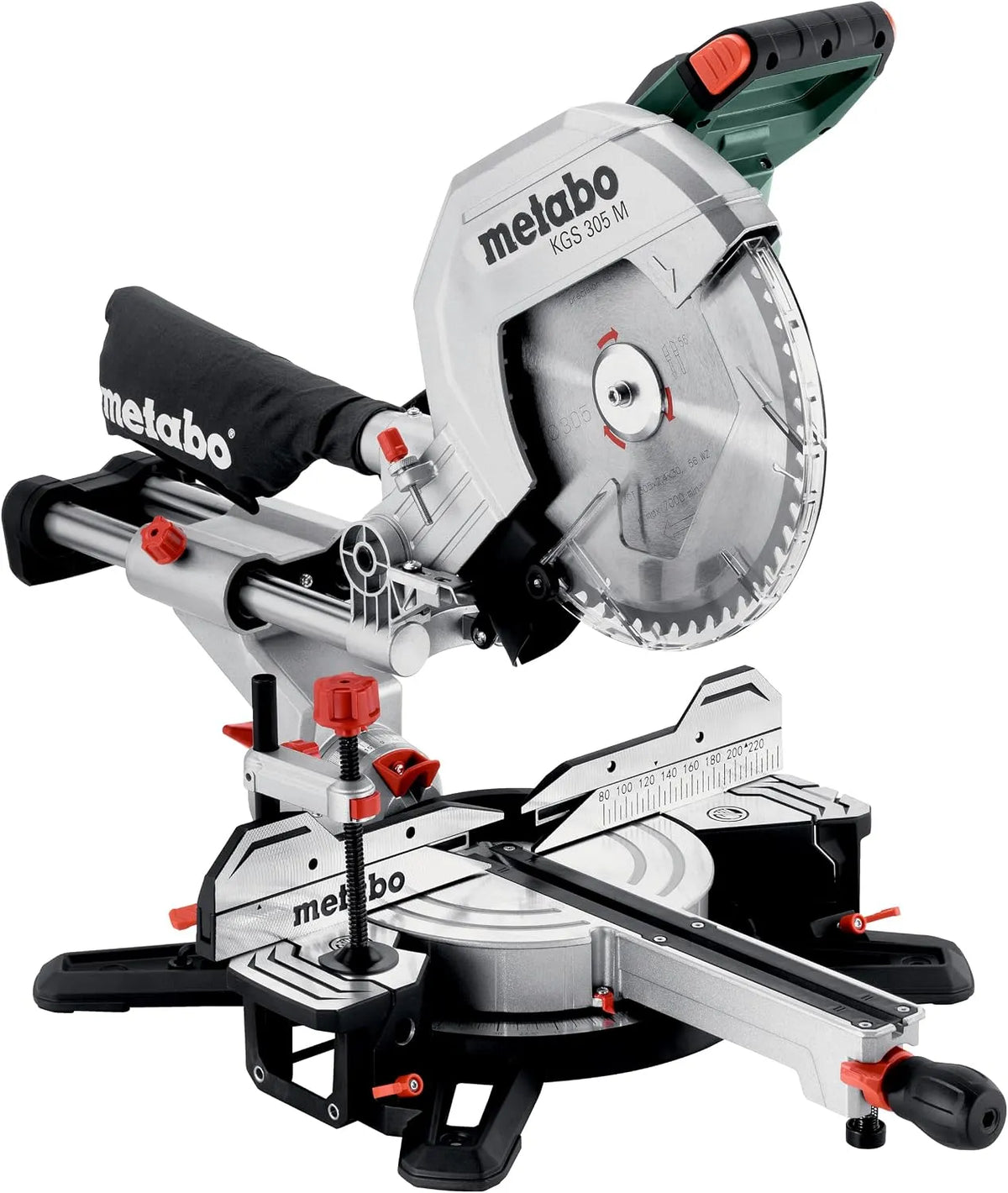 Cirkelzaag, Metabo, Verstekzaag met Trekfunctie en 305 mm Blad