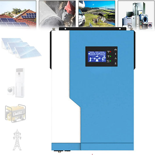 Spanningsomvormer, 3500 W, 230V, wandmontage, WiFi, ondersteuning voor nutsvoorzieningen