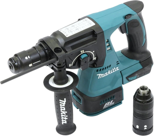 Makita, lader, 18 V, 160 mm, 14 mm, 24 mm, vloer als in de muur. DHR243Z Zonder accu's