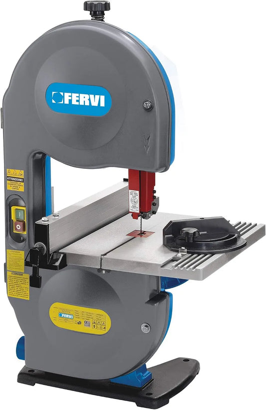 Zaag, Fervi Bandzaag, 0,35 W, 230 V, 0717A, vaste voet, draaibare werkplank