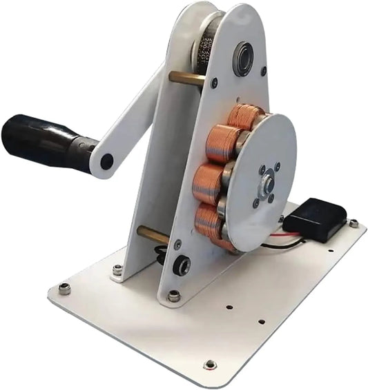 Generator, mobiele uitvoering van 50 W noodstroomdynamo met USB-oplaadpoort, voor gebruik in het veld, noodstroomvoorziening voor buiten