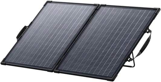 Zonnepaneel PS100 met 100 watt, draagbaar, SOLIX PS100, dual en zwart